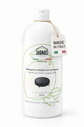 HOME LOVING Detersivo Robot Lavapavimenti Agrumi 1L No Schiuma
