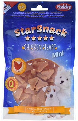 Nobby STARSNACK Soft Chicken Heart für alle Hunde, 1 Tüte (1 x 70 g)