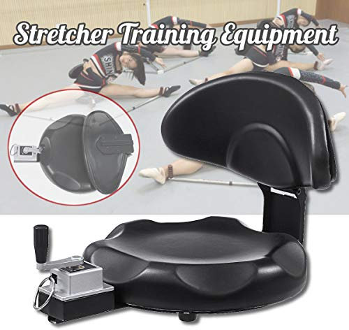 LMEIL Faltbare Beinstrecker Bänder Stretching Maschine Beinspalttrainer Kampfsport Yoga Fitness Trainingsgeräte Werkzeuge, Schwarz