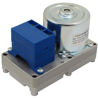 Motoreducteur vis sans fin 230v moteur poele a granule 2 3rpm pour convoyeur a vis a pellet convoyeur (3 RPM)