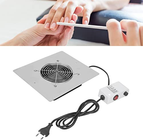 Aspirador Polvo de Uñas 60W, Ventilador de Arte de Uñas Profesional Colector de Polvo para Limpieza de Uña, Aspirador Profesional Máquina de Colector de Polvo Herramienta de Manicura para Uñas