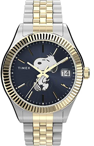Timex Damen Analog Quarz Armbanuhr Legacy x Peanuts