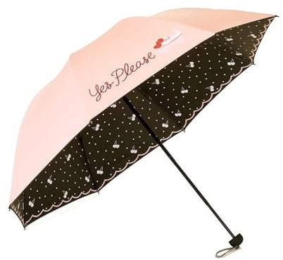 FENBNMK Taschenschirme Regenschirme Mini-Reiseschirm, tragbar, leicht, kompakt, Sonnenschirm mit 95% UV-Schutz for Sonne und Regen, mehrere Farben Regenschirme