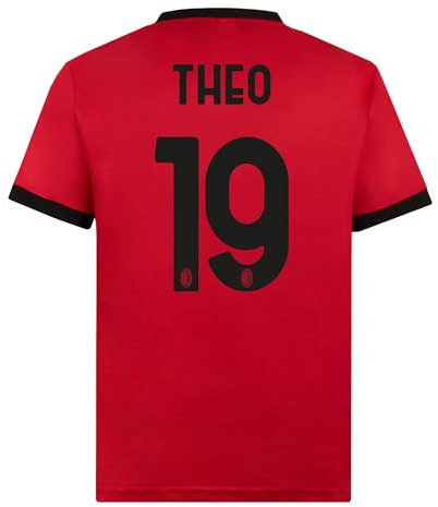AC Milan Camiseta Home Réplica Estadio, Camiseta de Fútbol Hogar, Oficial, Temporada 2023/24