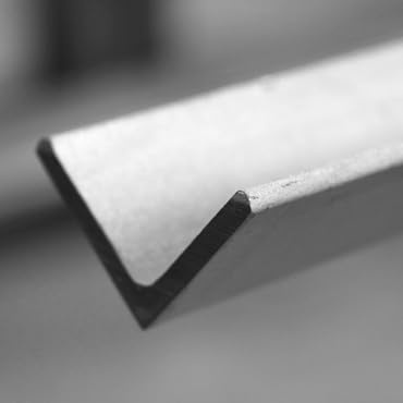 Cornière inox 50 x 50 x 5 - Profilés en L acier inoxydable 304L - [Longueur 2 mètres]
