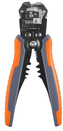 WENYOG Alicates Pelacables Herramientas Pelacables, alicates Multiherramienta, Cortador pelado automático, prensado de Cables, Herramientas de reparación de Electricista(Orange)