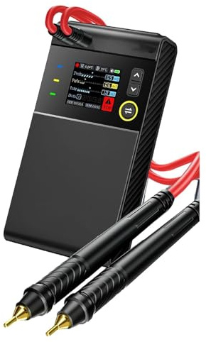KHZKHC Poste À Souder par Points Portable 5000 MAh, Petit Appareil À Double Impulsion, Écran LCD Couleur 1,8, Rechargeable, 4 Vitesses Réglables, pour Réparations Et Travaux Manuels.