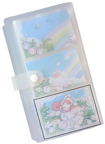 Wayfadacc Album fotografico tascabile da 84/80/160 fogli, 7,6 cm, resistente all'acqua, organizer per foto per ufficio e scuola