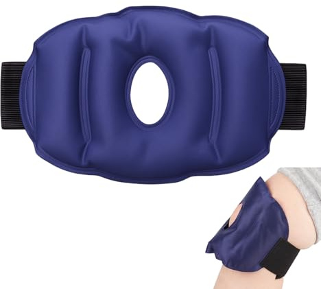 Knie Kühlpads Kühlpack Gel, Wiederverwendbare Gel Kühlpack Groß zu Knieschmerzen Lindern, Kalt Warm Kompresse für Arthritis, Knieschmerzen, Kompresse Gelkissen- 25x17cm