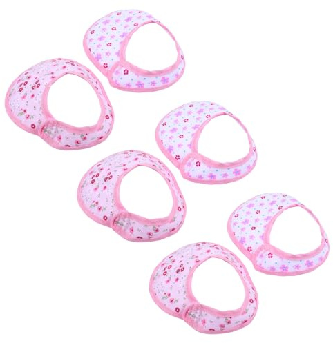 GARVALON Set 3 Pezzi Bavaglini per Bambole Regolabili Accessori Fai da Te per Giochi di Ruolo Asciugamano per Saliva per e Bambine