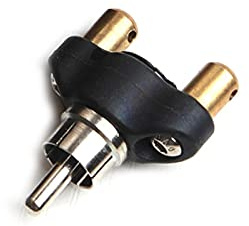 3pcs Tattoo RCA per clip Connettore Adapter Adapter per macchine per tatuaggi