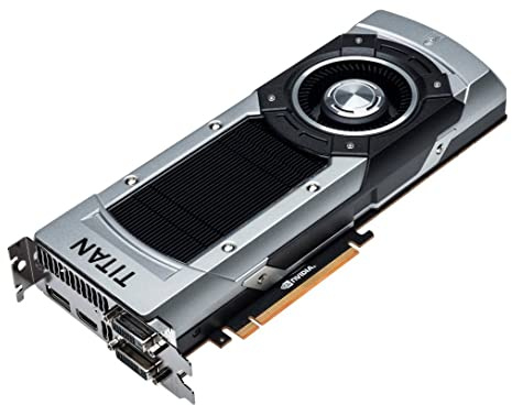 ASUS Geforce GTX Titan - Tarjeta gráfica Interna (6144 MB), Color Negro