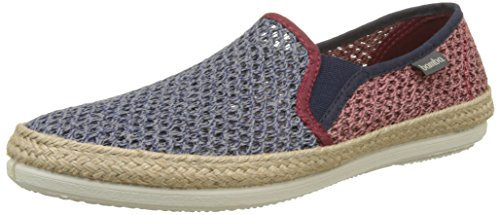 Wamba By Victoria Copete Elásticos Rejilla Bicolor, Zapatillas Unisex Adulto, Azul (Marino), 39 EU