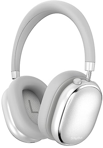 Srhythm NiceComfort 95 Auriculares Híbridos con Cancelación de Ruido, Auriculares Bluetooth Inalámbricos con Modo de Transparencia, Sonido HD, Más de 65 Horas de Tiempo de Reproducción