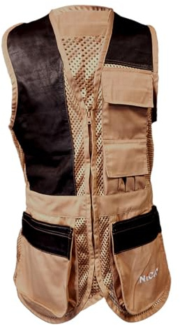NICA Design6 2.0 Shooting Vest- Right Hand- Khaki (as1, alpha, m, regular, regular)