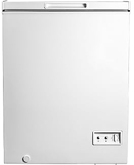 Danby DCF050A5WDB 5.0 cu. ft. Square Model Chest Freezer DOE Garage Ready: Freezer can perform in temperatures from 0°F to 110°F (-17°C to 43°C).