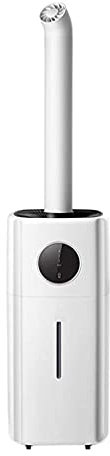 Humidificadores Comercial, 21L Ultrasónico Niebla fría Aire Industrial Purificadores de pie a Gran Escala Atomizadores de 4 núcleos Habitación Grande Dormitorio Plantas 20Db Ultra silencioso Diseño