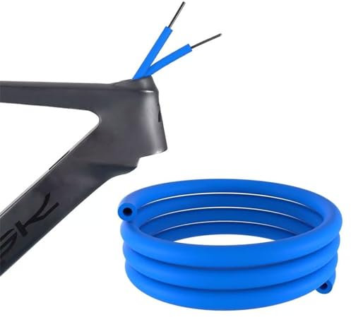 Doukesh Fahrrad Rahmen Innengehäuse Dämpfer, Schaum Hülse Schlauch Fahrrad, Mountainbike Schwamm Drähte Rohr, Bike Shift/Bremse, 1.5M, Blau
