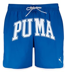 Puma Mid Length, Pantalones Cortos de los Hombres, Vivid Blue,