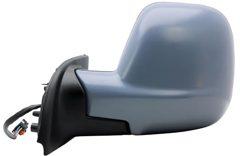 Specchio Esterno Sinistro Elettrico e Riscaldato Richiudibile Elettronicamente Coperchio Primerizzato per Citroen Berlingo Peugeot Partner Opel Combo Toyota ProAce City 2016-2024 Fiat Doblo 2022-2024