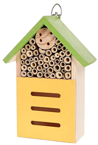 SEWOART Holzhaus Für Marienkäfer Und Bienen Bienenzucht Unterschlupf Aus Holz Lebensraum Für Insekten Gartendeko