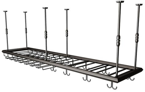WXZXWXZX Botellero Vino Colgante Botellero Pared Vinoteca Mueble Bar Salon Garrafeira Mini Bar Wine Rack con Soporte Copas Colgante para Barra para Bar Sala de Estar y Cocina(150 * 30)
