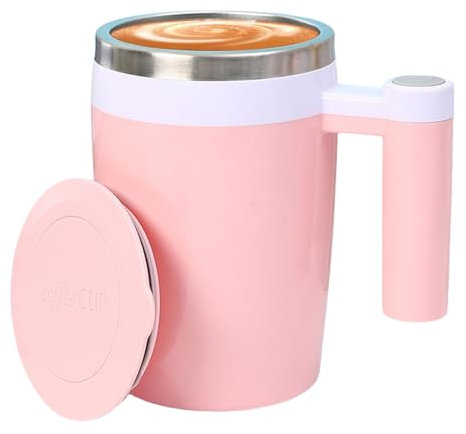 Taza Mezcladora Automática - Tazas De Café Con Agitación Automática Taza Mezcladora Automática | Taza De Leche Magnética Con Agitación Automática | Taza Autoagitadora | Contenedor De Café DePink