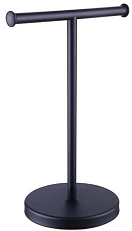 304 In Acciaio Inox Libero Standing Portasciugamani Rack per Bagno Nero In piedi Albero Design Asciugamano Stand con Braccia Mobili Asciugamano Hanger Organizer Stand