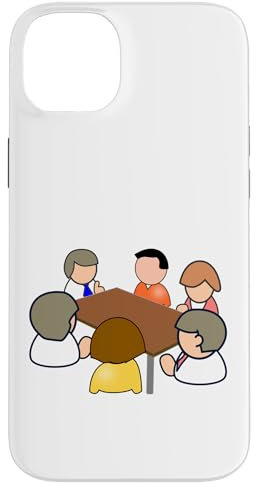 Meeting in The Conference Room Boardroom Meeting Office Case for iPhone 14 Plus