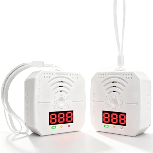 Battery Operated Travel Carbon Monoxide Detector, Portable CO2 Detector for Home, Car, RV | Advanced Sensors, LCD/LED, Low Battery Warning | 85 Monoxide Alert
