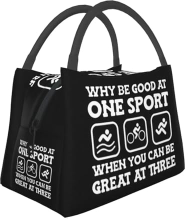 Vintage Handbag Triathlon Swimming Cycling Running Tote Lunch Bags Insulated Bento Box Picnic Thermal Bag for Woman Children School Leisure Outdoor Holiday Gifts