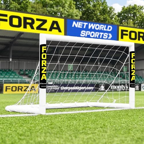 FORZA Mini Fußballtore [90 x 75 cm | 120 x 75 cm] – Die Nr. 1 Fußballtore für den Garten! | Hergestellt in Großbritannien, Aufbau in 2 Minuten, unzerstörbarer Torrahmen