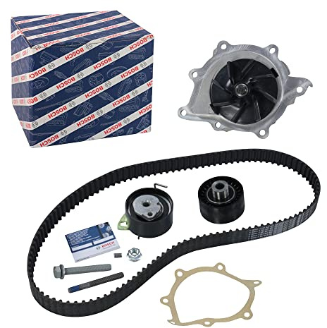1x Original BOSCH Zahnriemensatz inkl. Wasserpumpe | Kompatibel mit: CITROËN C5 II, C5 II Break, C5 III, C5 III Break, C6, C8, C-CROSSER, C-CROSSER ENTERPRISE, C-CROSSER Van