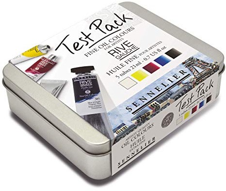Sennelier : Rive Gauche : Oil Paint : 21ml : Test Set of 5