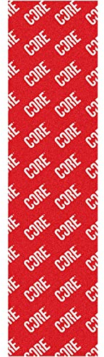 Centrano Unisex – Erwachsene CORE Repeat Stunt Scooter Griptape, Rot, One Size