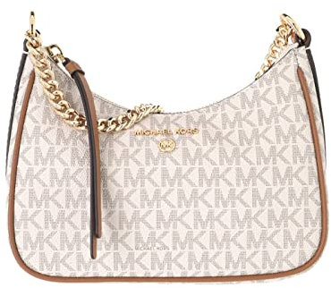 Michael Kors 32H1GT9C1B-149 JSETCHRM POUCH SHOULD Women Vanille/Acrn Size One Size