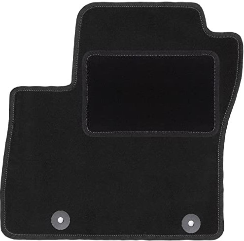 Wielganizator Automatte – Passend für Ford Kuga MK1 SUV 2008-2011 – Velours – Autozubehör - Auto Fußmatten – Fußmatte Auto – 1-teilig - schwarz