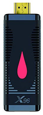 VTNIU X96 S400 Smart TV Stick Android 10.0, 2 Go de RAM 16 Go de ROM, processeur Quad Core ARM Cortex A53, GPU G31, Wi-Fi 2,4 GHz, 3D/4K UHD/H.265/HDR Smart TV Box