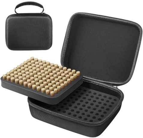 DONGKER Munitionsbox, 216 Schuss 9mm Ammo Storage Case, Munition Organizer für Trainings-Schießstände, taktischer Rucksack
