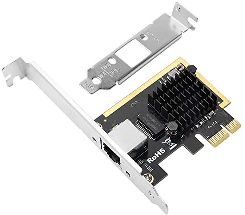 Wrtysully 2,5-Gbit/S-Gigabit-Netzwerkadapter PCI-E 2,5G-Netzwerkkarte RJ45-LAN-Controller-Karte RTL8125B-Chip-Netzwerkkarte