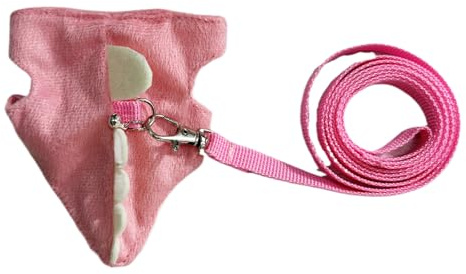Arnés y Correas para Hurones, arnés Ajustable para Animales de Paseo, para Mascotas pequeñas como Hurones, y Chinchillas para Paseos Diarios, Aventuras al Aire Libre y F