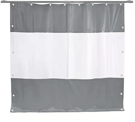 Rideaux imperméables en PVC pour jardin, panneaux latéraux pour pergola, bâche transparente extérieure de 0,5 mm, résistante aux intempéries pour fermer la pergola, espace extérieur (couleur