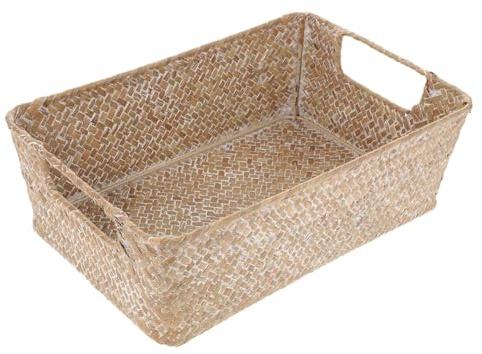 SHINEOFI Cestino Portaoggetti in Vimini, Cestino per Pane e Cestini Portapane da Tavola, Organizer Multifunzione per Cucina e Soggiorno