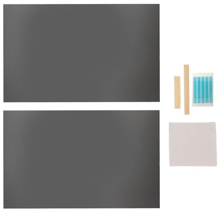SIXRUN 2 Pc 24 Pouces Filtre D'Écran Confidentialité pour Ordinateur Anti-Reflet Film Protecteur D'Écran Anti-Lumière Bleue avec Format 16:9 pour Moniteurs et Ordinateurs Portables