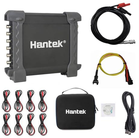Hantek 1008 8-Channel Automotive Oscilloscope with HT30A & HT301 Probe
