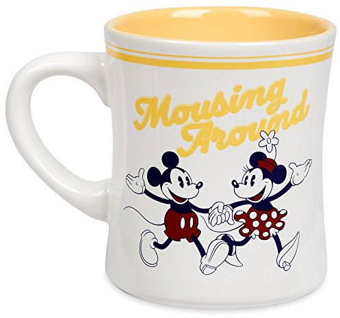 Disney Mickey and Minnie Mouse ''Mousing Around'' Mug
