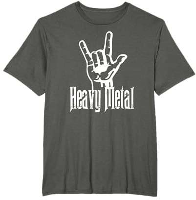 Heavy Metal - Rock n Roll T-Shirts - Hand Hörner T-Shirt