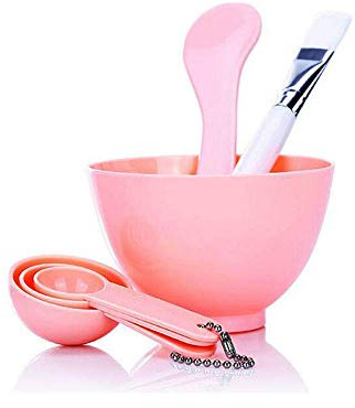 Ruihua Mask Bowl Set DIY Tools Facial Skin Care Mask Mixing Bowl Measuring Spoons, Spatula, Application Bursh Skincare Tools set