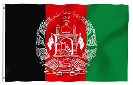 Afghanistan Flagge Banner Afghani Kabul Hanging Office Activity Festival Home Decoration 90 X 150 Cm