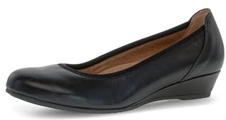Gabor Femme Escarpins, Dame Wedges,Chaussures à Semelles compensées,Classique,élégant,Confortable,Bureau,Noir (Schwarz) / 57,41 EU / 7.5 UK